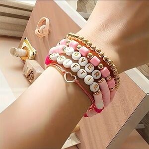 New! Taylor Swift Swiftie Lover Friendship Bracelet Set of 5